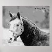 Sassy Una Print Poster (Vorne)