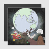 Sassy und Santa Magnet (Vorne/Hinten)