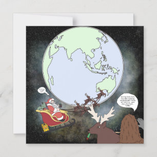Sassy und Santa Magnet
