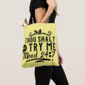 Sassy und Sarcastic Tote Bag mit Attitude Tasche (Von Nahem)