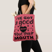 Sassy und Sarcastic Tote Bag mit Attitude Tasche (Von Nahem)