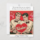 Sassy Valentinstag Mitteilungskarte (Vorderseite)