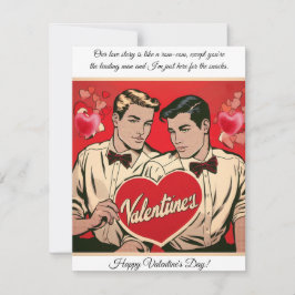 Sassy Valentinstag Mitteilungskarte