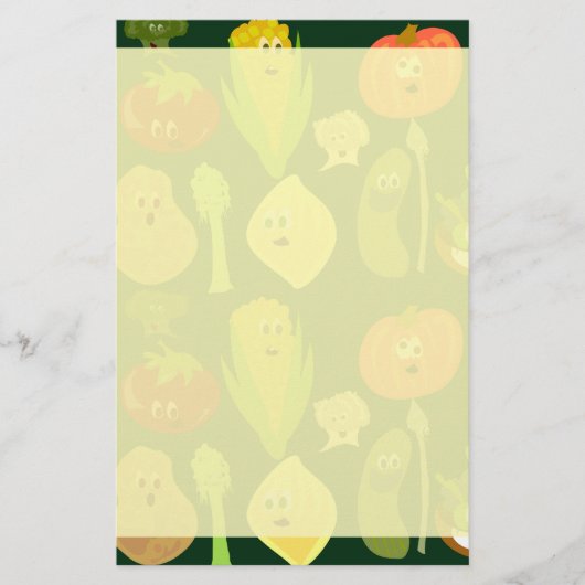 Sassy Veggies! Briefpapier (Vorderseite)