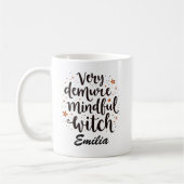 Sassy Very Demure Mindful HexenHalloween Name Kaffeetasse (Links)
