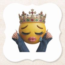 Sassy Weinen Emoji Party Ballon - Dramatischer Geb