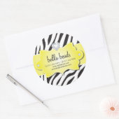 Sassy Zebra Jewelry Designer Stickers (Umschlag)