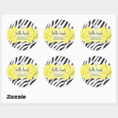 Sassy Zebra Jewelry Designer Stickers (Blatt)