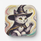 SassyWitch Pappteller (Vorderseite)