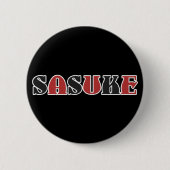 Sasuke Knopf Button (Vorderseite)