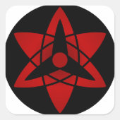 Sasuke Sharingan Sticker (Vorderseite)