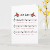 "Sat lat!" Karte (Gelbe Blume)