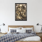 Satan begeisterte die 24x36 Leinwand Wall Art (Insitu (Schlafzimmer))
