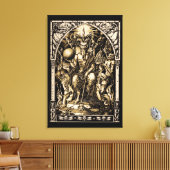 Satan begeisterte die 24x36 Leinwand Wall Art (Insitu (Wohnzimmer))