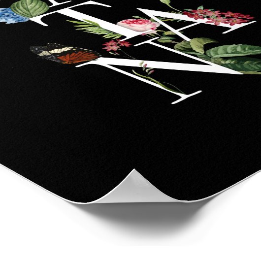 Satan - Blume Poster (Ecke)