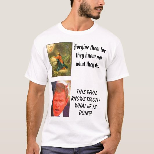 SATAN, Christus im Garten von Gethsemane, dieses… T-Shirt (Vorderseite)