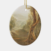 Satan Contemplating Adam and Eve in Paradise, aus Keramik Ornament (Rechts)