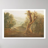 Satan Contemplating Adam and Eve in Paradise, from Poster (Vorne)