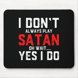 Satan Costume Devil Halloween Kostüm Satan Mousepad