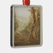 Satan, das Adam und Eve im Paradies, von erwägt Silbernes Ornament (Rechts)
