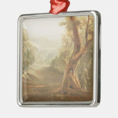 Satan, das Adam und Eve im Paradies, von erwägt Silbernes Ornament (Links)