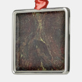 Satan, das seine Legionen aufruft Silbernes Ornament (Links)