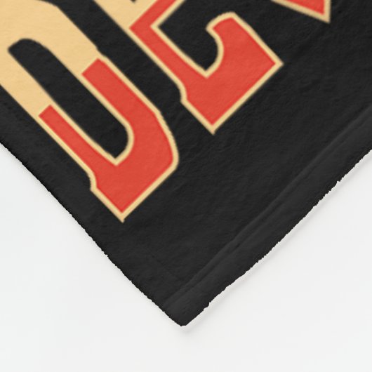 Satan Devil's Press-Bodybuilding Fleecedecke (Ecke)