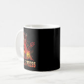 Satan Devil's Press-Bodybuilding Kaffeetasse (Vorderseite Links)