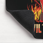 Satan Devil's Press-Bodybuilding Mousepad (Ecke)
