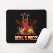 Satan Devil's Press-Bodybuilding Mousepad (Mit Mouse)