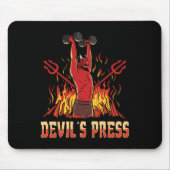 Satan Devil's Press-Bodybuilding Mousepad (Vorne)