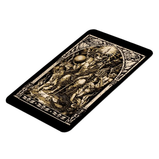 Satan Enthusironed 4x6 Magnet (Linke Seite)