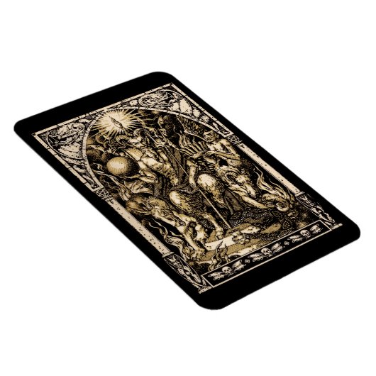 Satan Enthusironed 4x6 Magnet (Rechte Seite)
