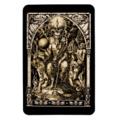 Satan Enthusironed 4x6 Magnet (Vertikal)