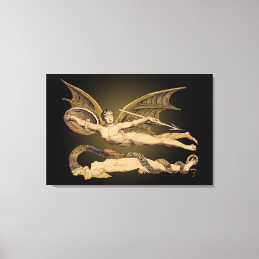Satan & Eve 36x24 Starke Leinwand Artwork- (Vorderseite)
