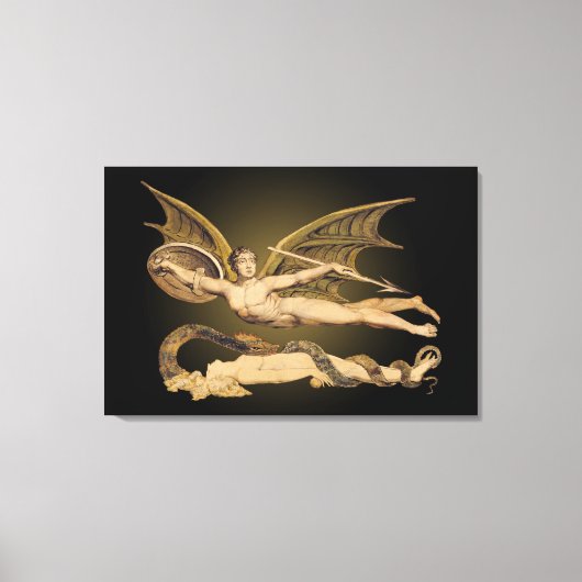 Satan & Eve 36x24 Starke Leinwand Artwork- (Vorderseite)