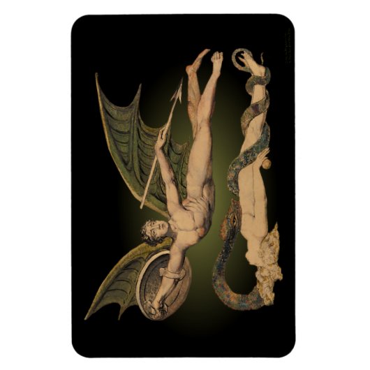 Satan & Eve Flex Magnet 4x6 (Vertikal)