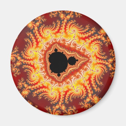 Satan - Fraktal Magnet (Vorne)