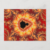Satan - Fraktal Postkarte (Vorderseite)