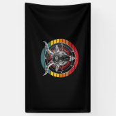Satan Goat, Ziegengeschenk Banner (Vertikal)