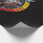 Satan Goat, Ziegengeschenk Geschenkpapier (Ecke)