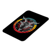 Satan Goat, Ziegengeschenk Magnet (Linke Seite)