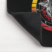 Satan Goat, Ziegengeschenk Mousepad (Ecke)