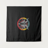 Satan Goat, Ziegengeschenk Wandteppich (Vorderseite (Horizontal))