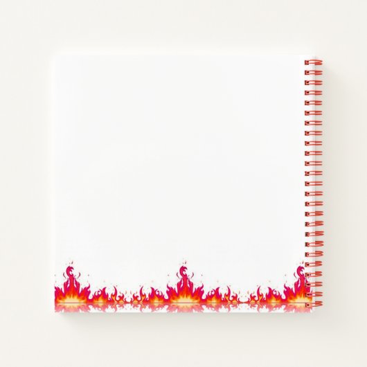 Satan in hohen Absätzen | Funny Zitat Notizbuch (Rückseite)