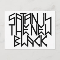 Satan ist die neue schwarze Nr.3 (schwarz)