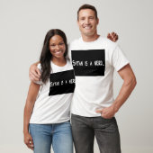 Satan ist ein Nerd. T-Shirt (Unisex)