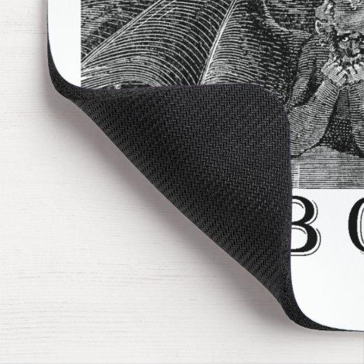 SATAN ist LANGWEILIGE Masse Mousepad (Ecke)