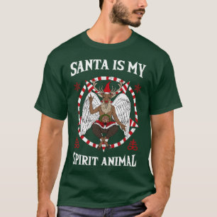 Satan ist mein Geisttier 6 T-Shirt