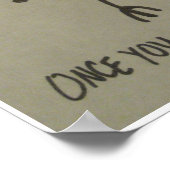 Satan ist nicht so Beängstigend in Person Poster (Ecke)